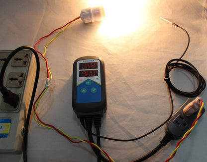 Inkbird Aquarium Heater with Probe Thermostat Fish Ornamental Shrimp Reef Tanks 24 Hours Double Time with Day Night Automatic Temperature Controller