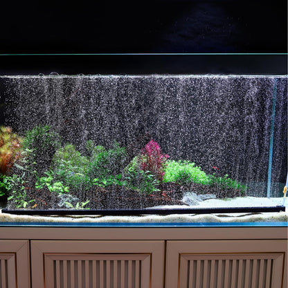 hygger Weighted Nano Mist Bubble Wall Bar, 31.5" Self - Sinking ABS Air Stone Strip with Gentle Oxygen Diffuser for Freshwater & Marine Aquarium, Hydroponics - Buy The Sea Aquatics